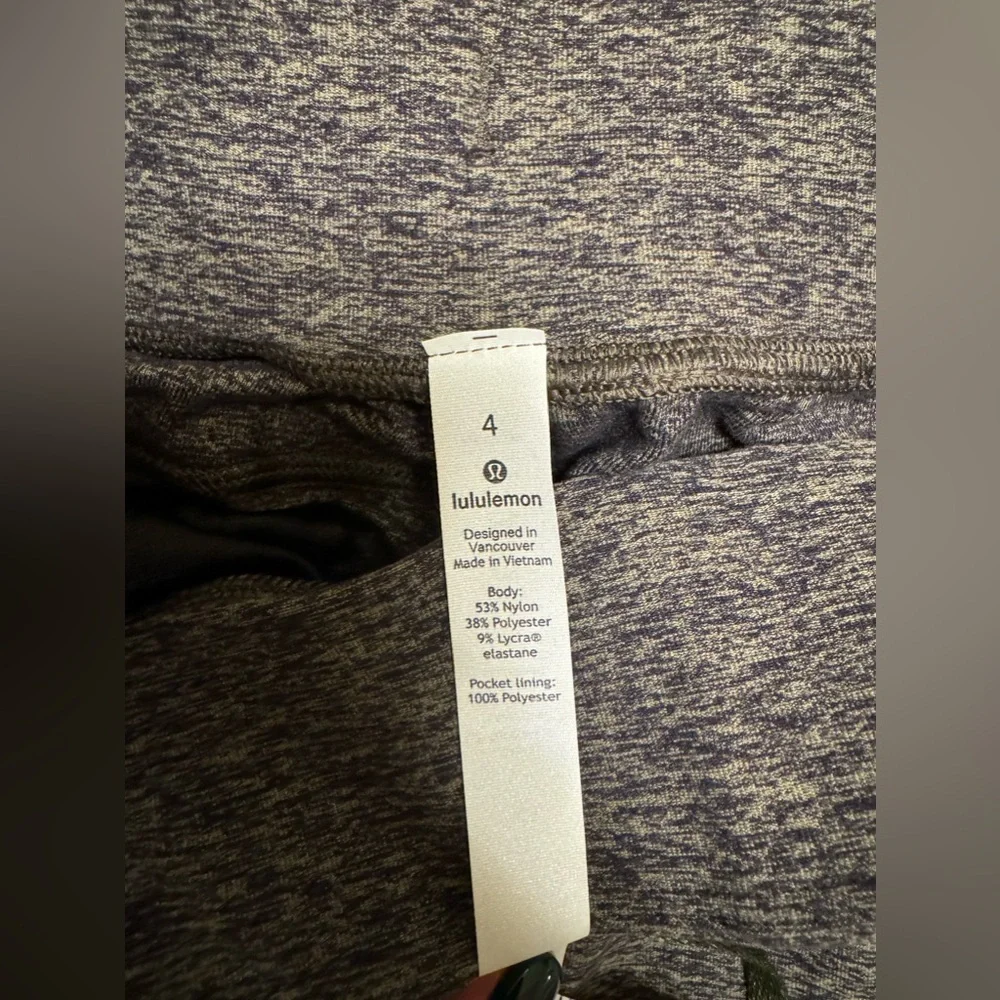 NWOT Lululemon Ready To Rulu Pant *29" Heathered Utilitarian / Black - Picture 10 of 13
